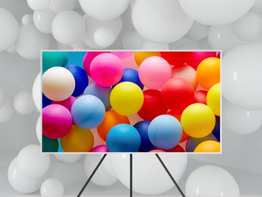 Samsung The Frame QLED 4K-Display mit herausragender Bildqualität