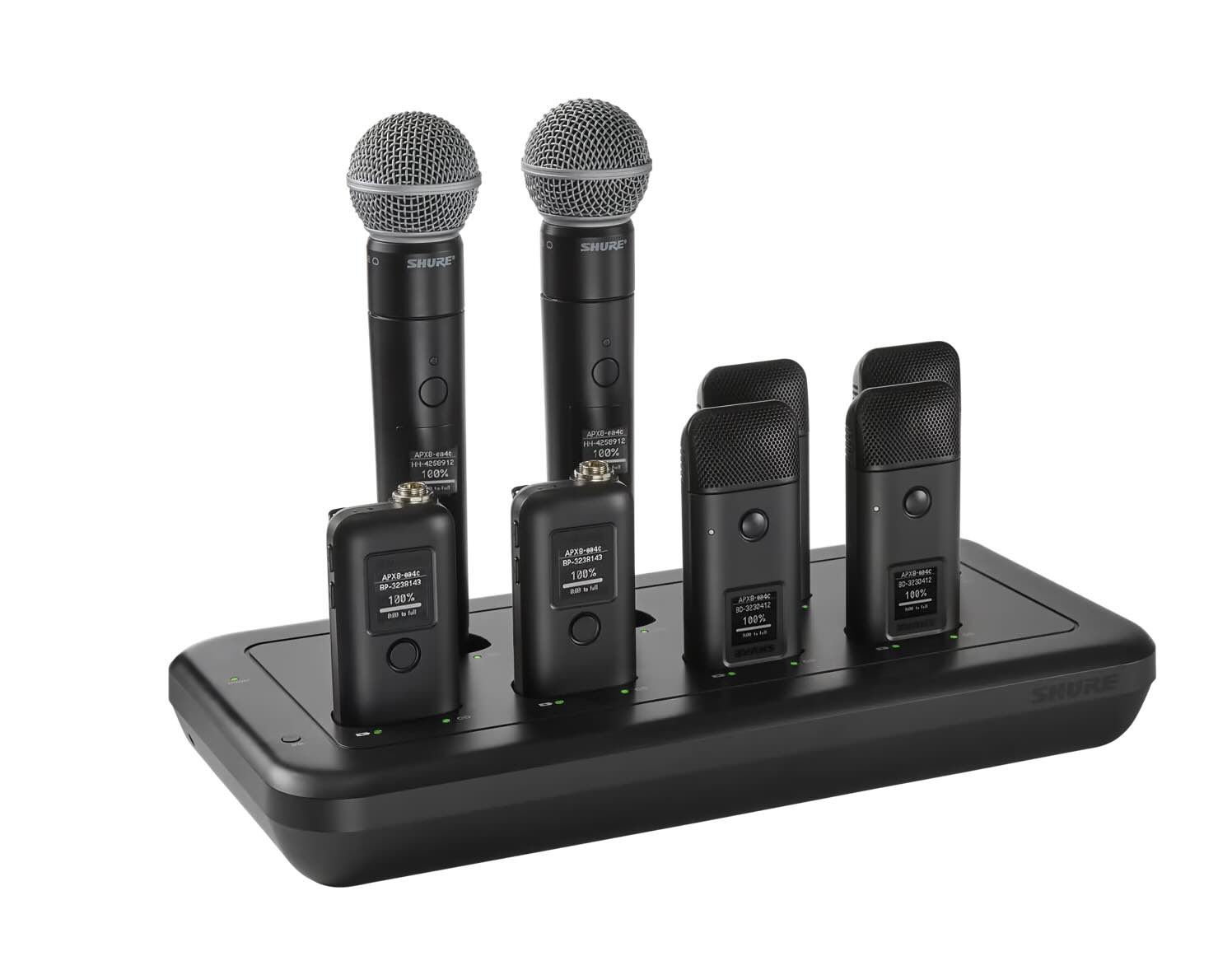 Shure Microflex Wireless neXt 4 & neXt 8: Die nächste Generation kabelloser Audiolösungen