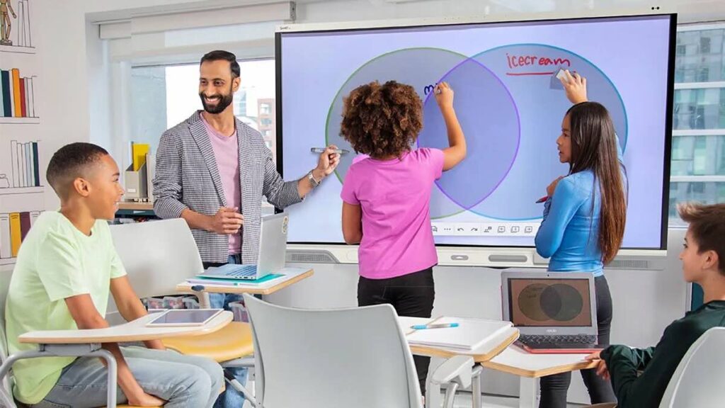 Smart Board RX-Serie zur Miete oder Kauf sowie Schulungen für Lehrkräfte & Schüler