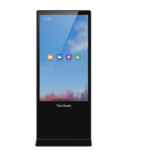 Das Viewsonic EP5542T ist ideal für interaktive Werbeinhalte, ermöglicht eine einfache Bedienung dank Touchscreen und bietet eine hohe Bildqualität. Es ist robust, vielseitig einsetzbar und erfordert keine zusätzlichen Geräte dank des integrierten Media-Players.