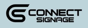 Connect Signage Software Lösung für Digital Signage (Cloud oder On-premise)