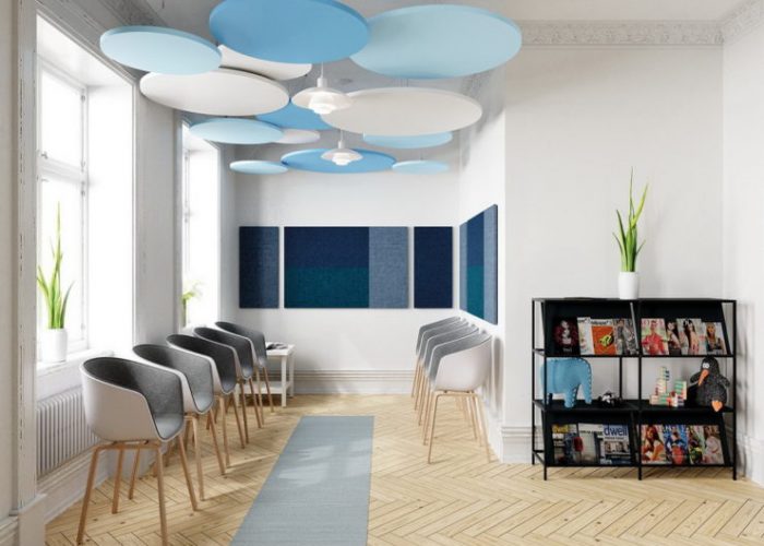Deckenabsorber für das Büro